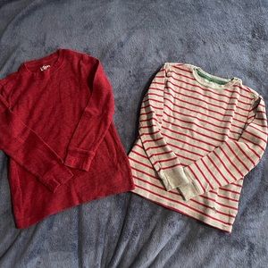 2 boys termal long sleeve